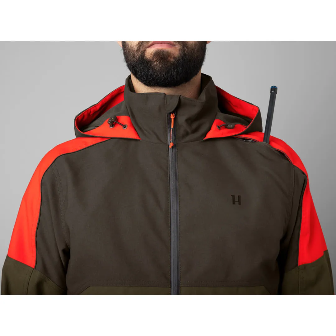 Pro Hunter Dog Keeper GTX Jacket - Willow Green/Orange by Harkila