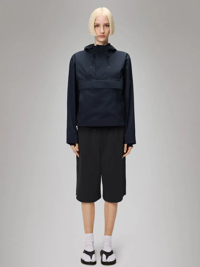 Rains Suva Hardshell Short Anorak in Navy