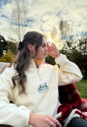 Rosehill Cottage Recycled Polyester Quarter Zip Fleece