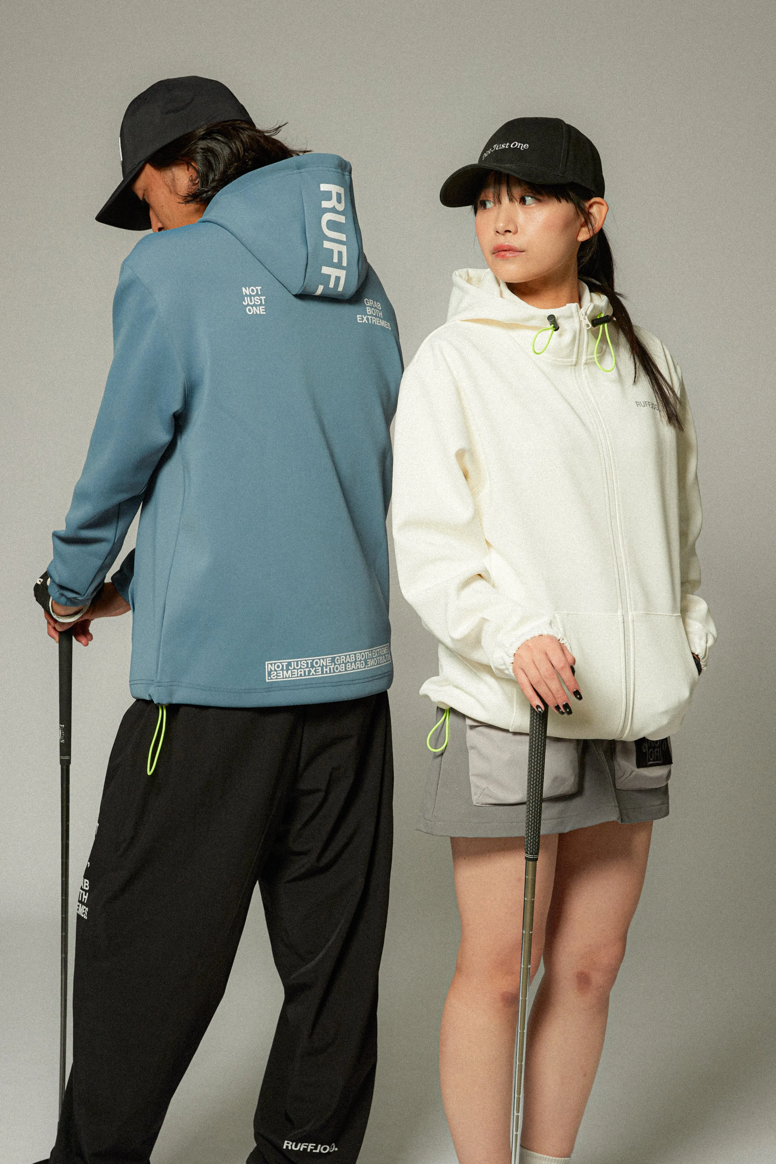 RUFFLOG FULLZIP PARKA WHITE