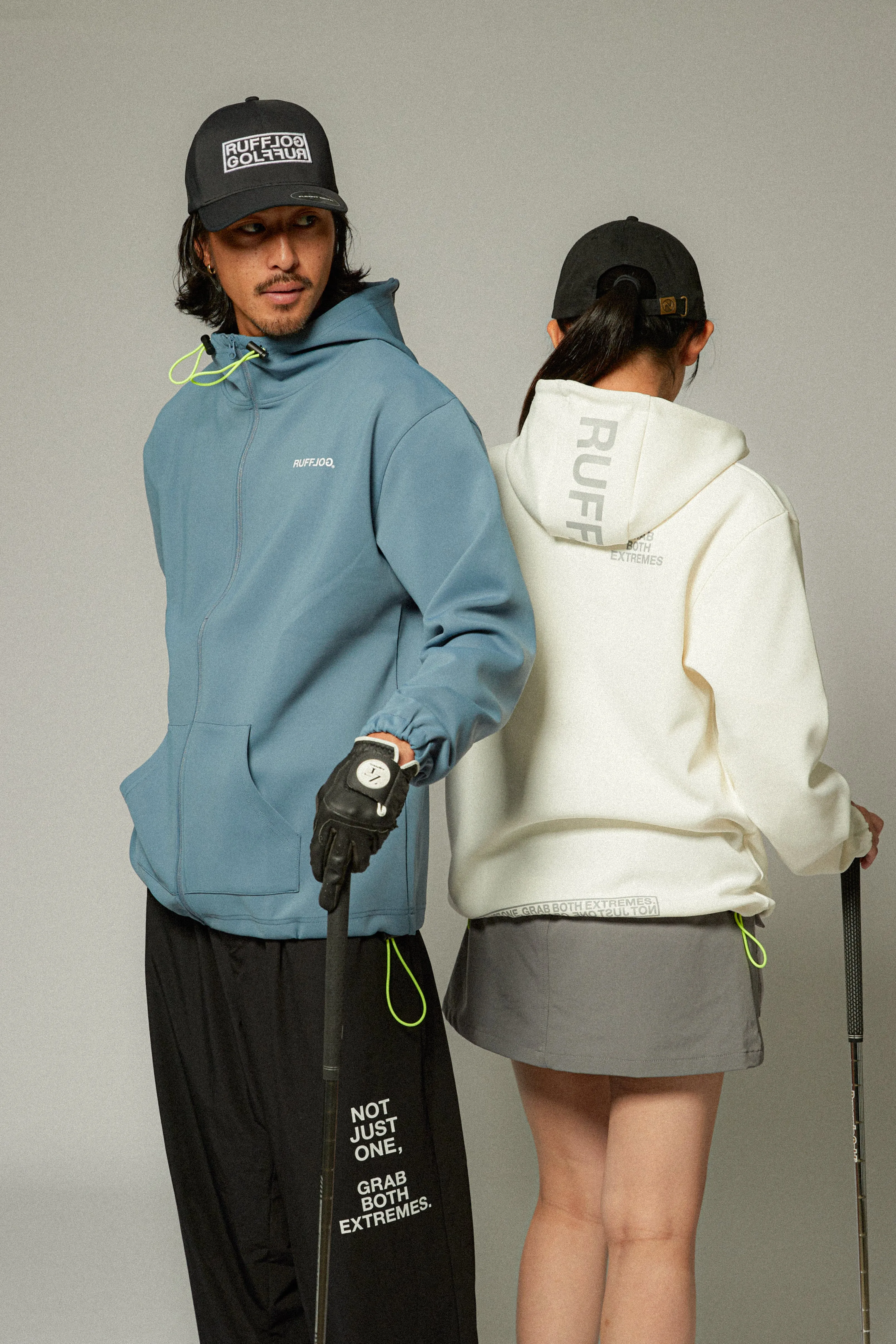 RUFFLOG FULLZIP PARKA WHITE