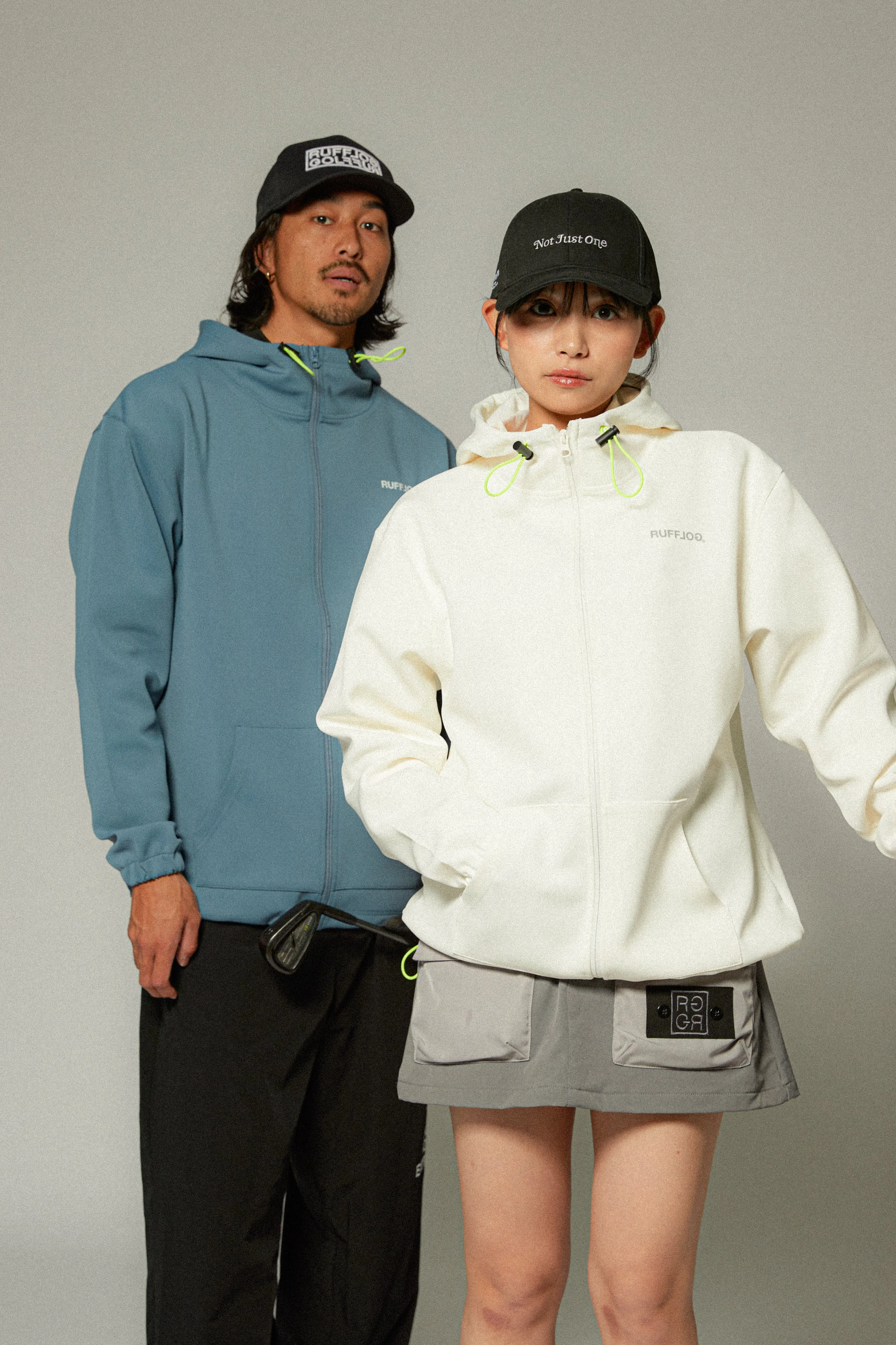 RUFFLOG FULLZIP PARKA WHITE