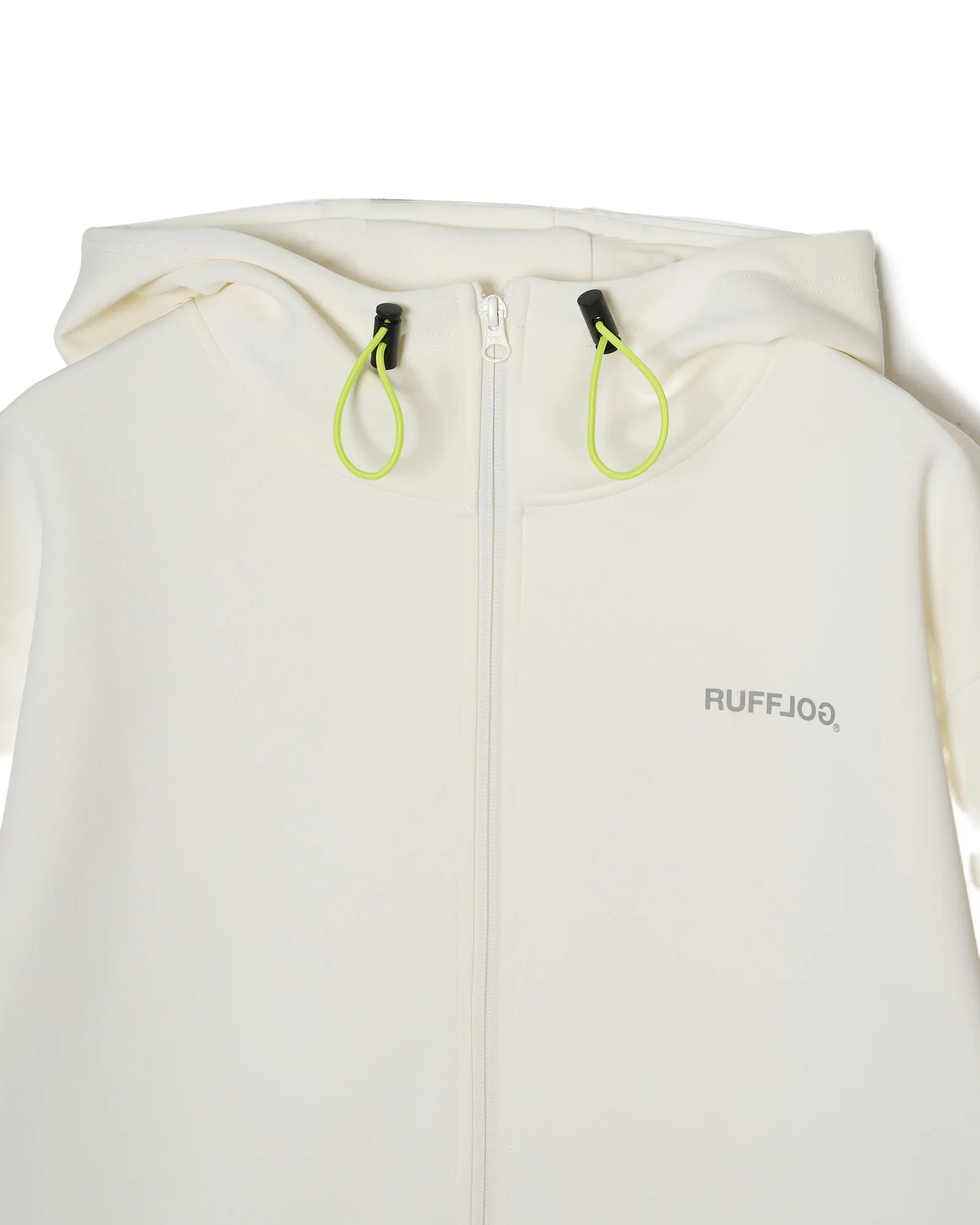 RUFFLOG FULLZIP PARKA WHITE