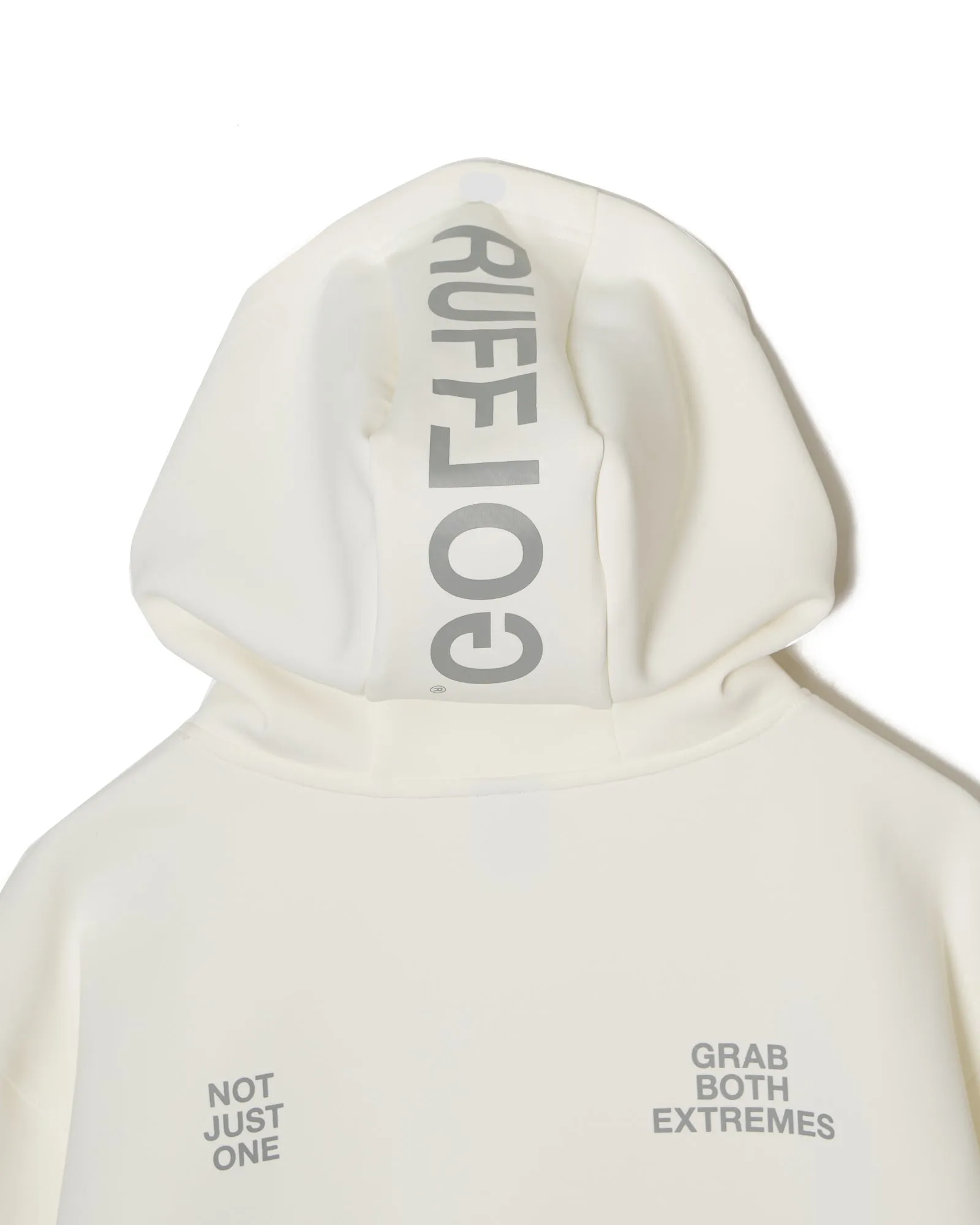 RUFFLOG FULLZIP PARKA WHITE