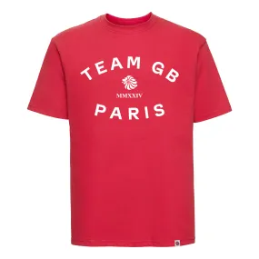 Team GB Arc Bright Red T-Shirt