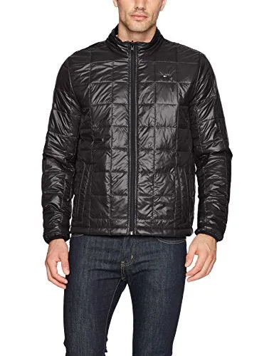 Tommy Hilfiger Men's 3-in-1 Soft Shell Jacket with Hooded Puffer Insert, Heather Grey, X-Large