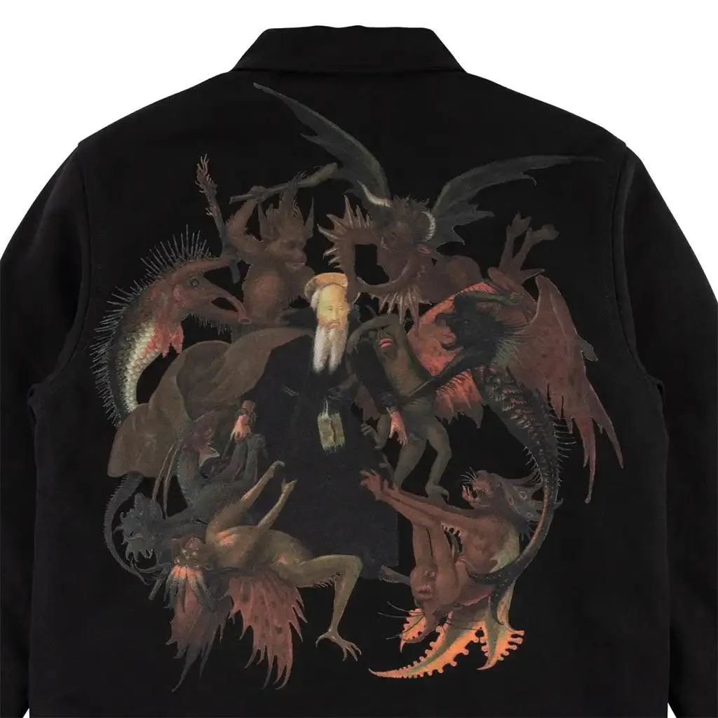 Welcome Torment Canvas Black Jacket
