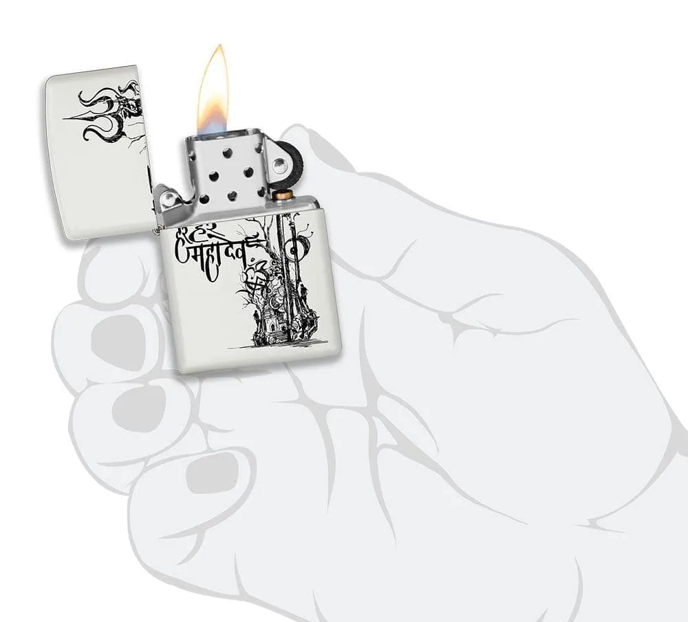 Zippo Shiva's Trishul Design Lighter