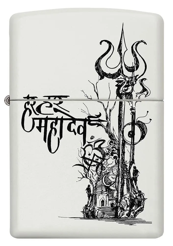 Zippo Shiva's Trishul Design Lighter