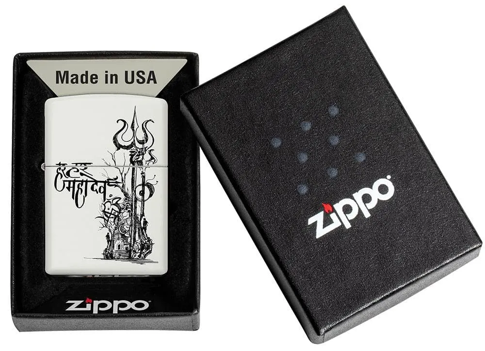 Zippo Shiva's Trishul Design Lighter
